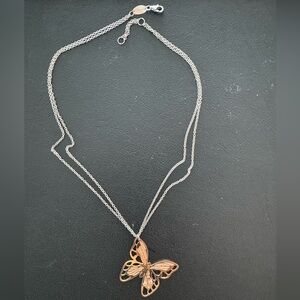 SET 🦋 Nomination Italy Butterfly Necklace & Earrings Set